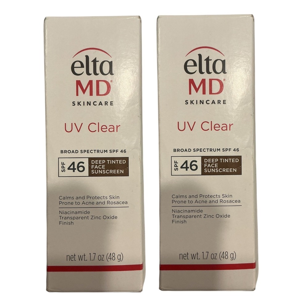 EltaMD‎ - UV Clear SPF 46 Deep Tinted (1.7 oz) - Face Sunscreen